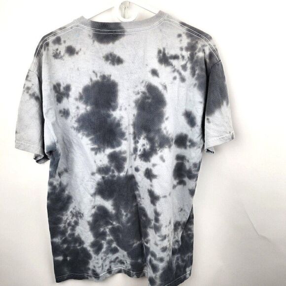 THE OFFICE Dunder Mifflin Gray Tie Dye Graphic T-Shirt Mens Adult Tee Sz L - Picture 3 of 4